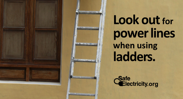 Use ladders safely