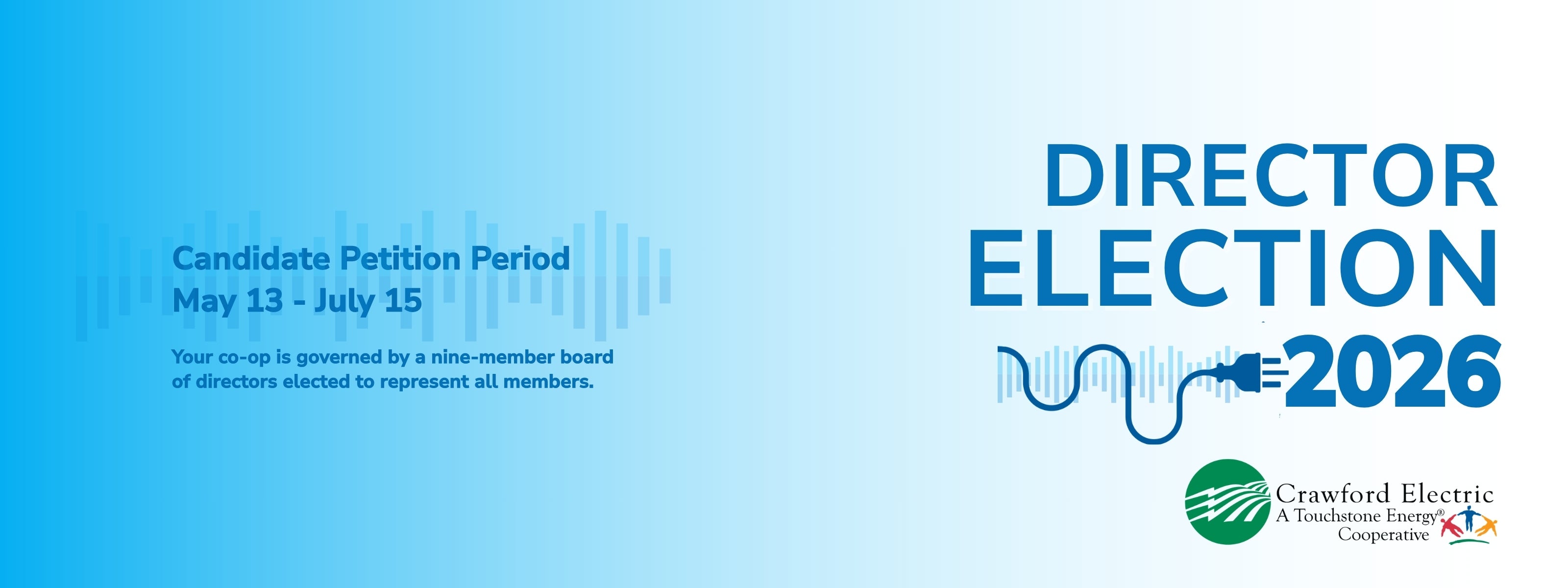 Candidate Petition Period May 13 - July 15