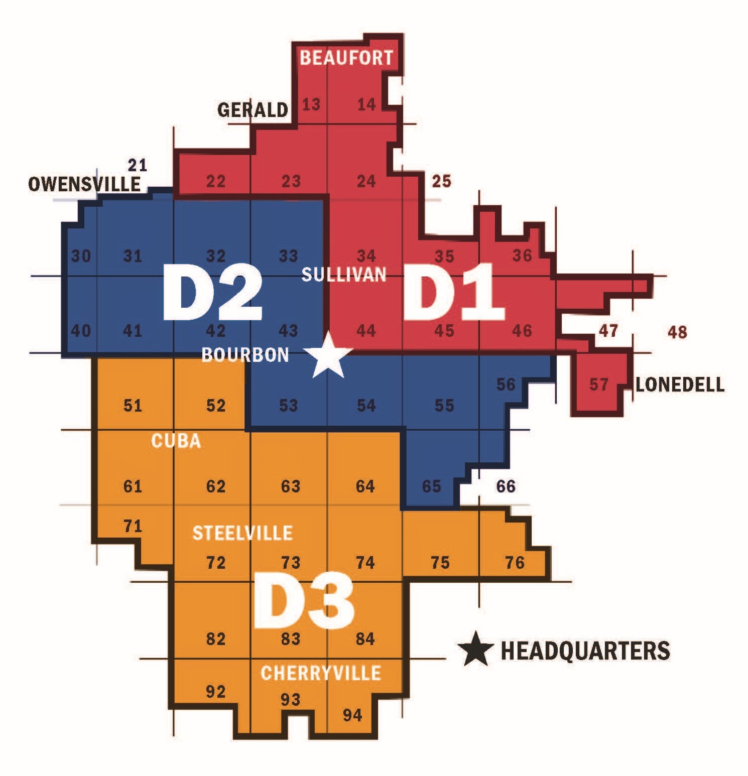 district map