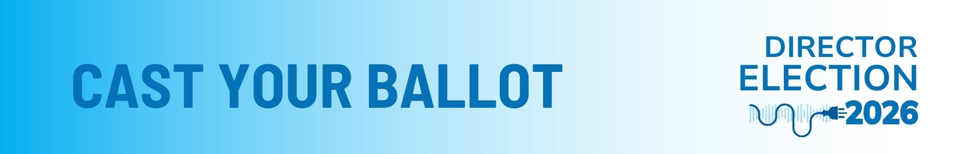 Cast your ballot