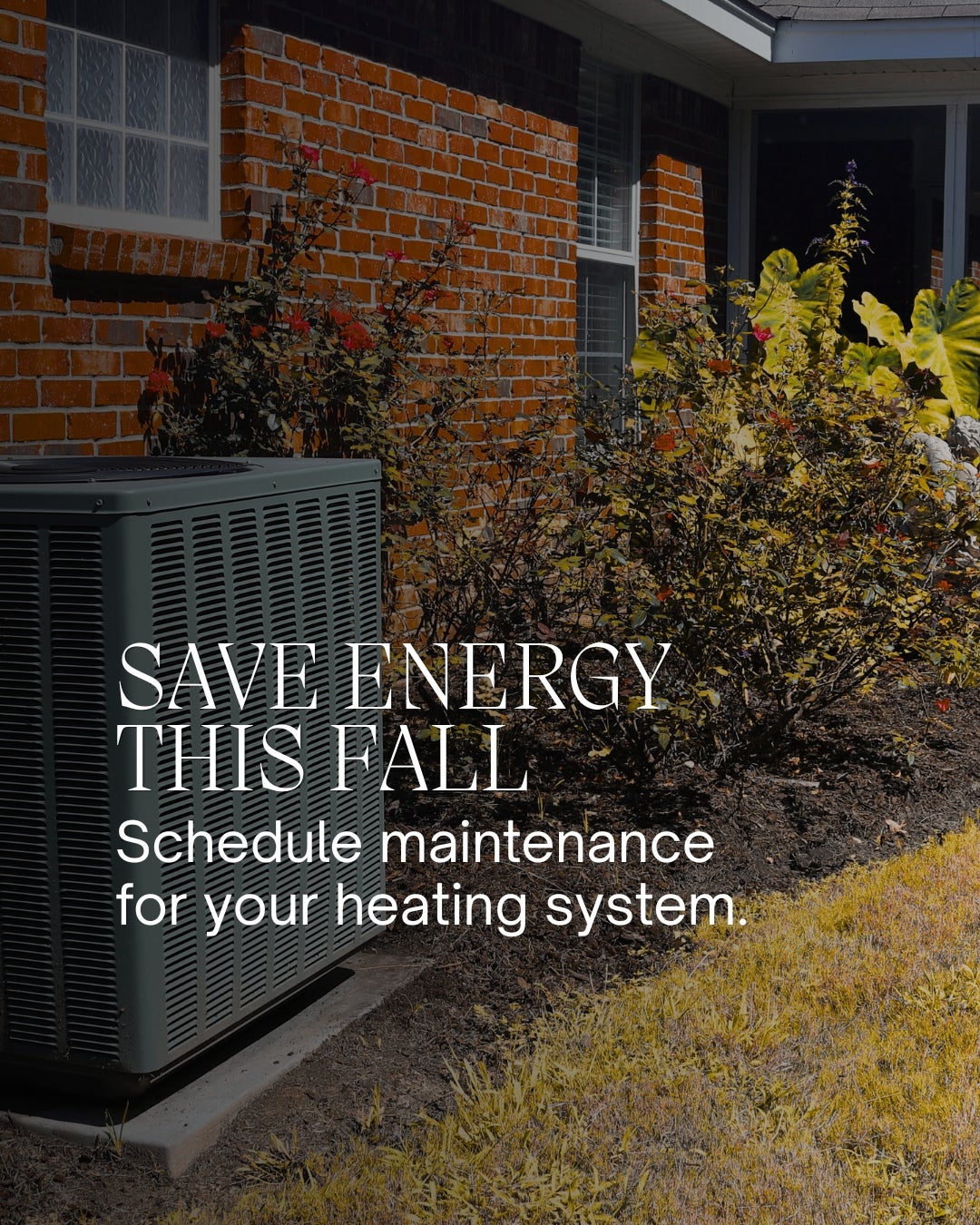 schedule maintenance for heating system