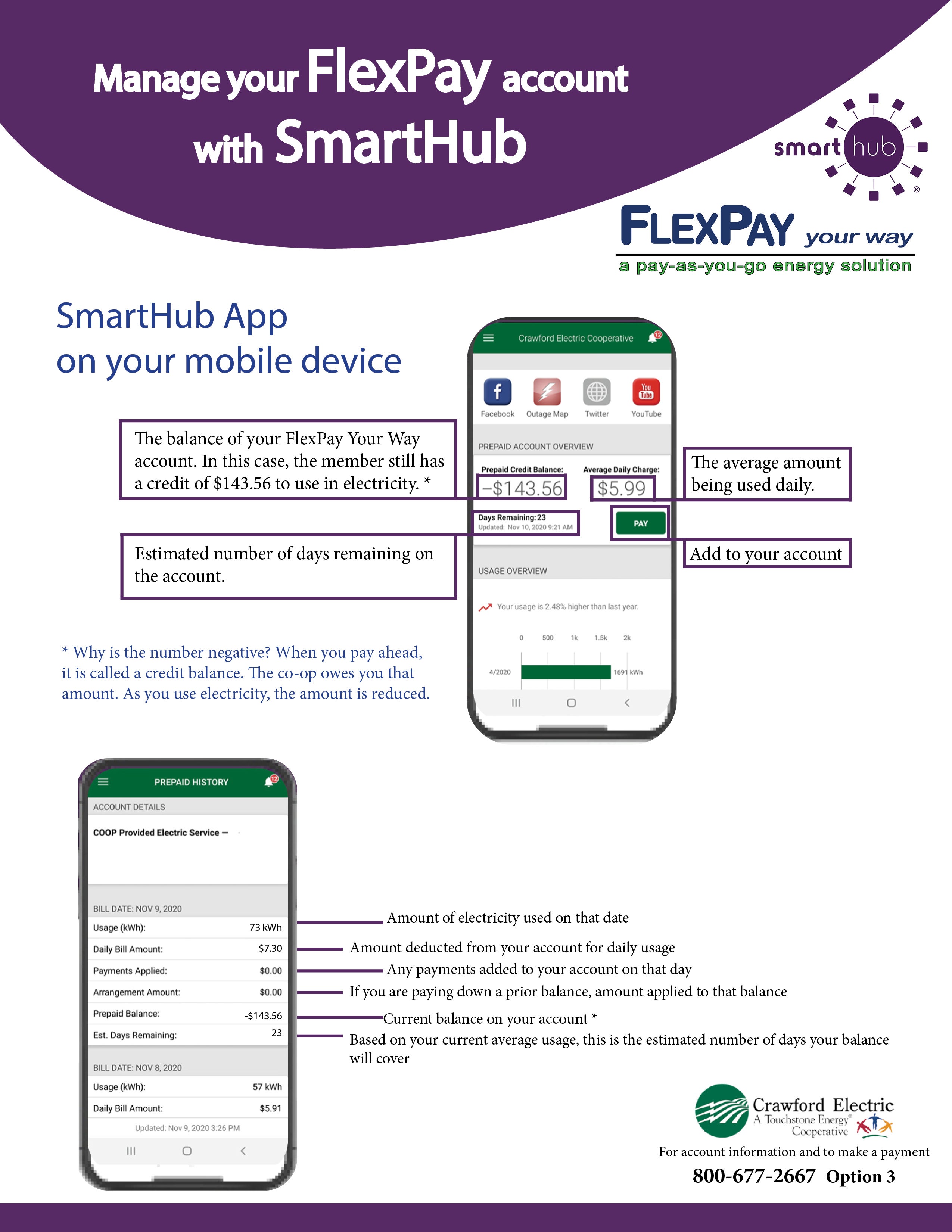 FlexPay SmartHub app
