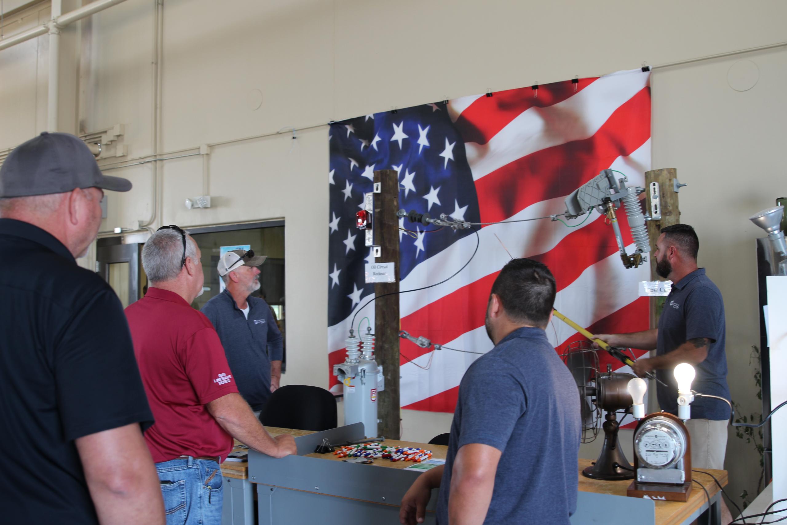 Annual meeting booth